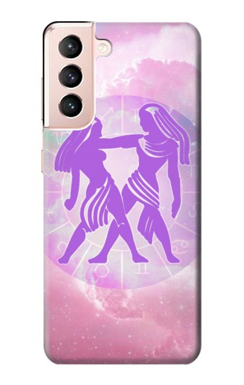 S3259 Zodiac Gemini Case Cover Custodia per Samsung Galaxy S21 5G
