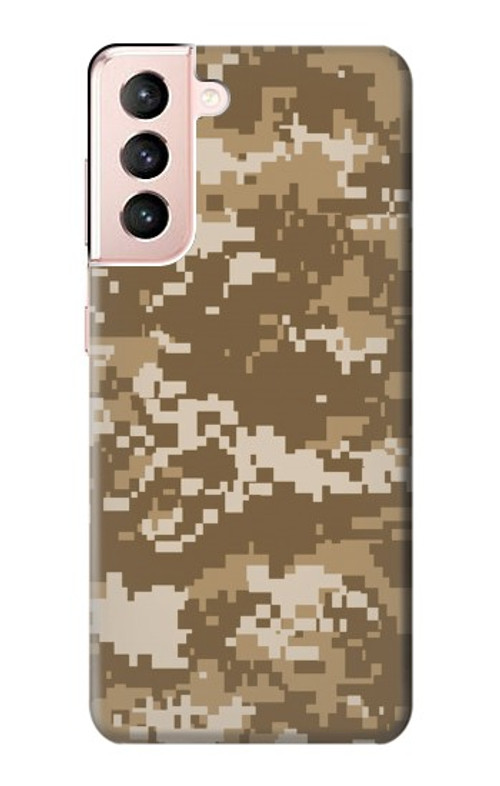 S3294 Army Desert Tan Coyote Camo Camouflage Case Cover Custodia per Samsung Galaxy S21 5G