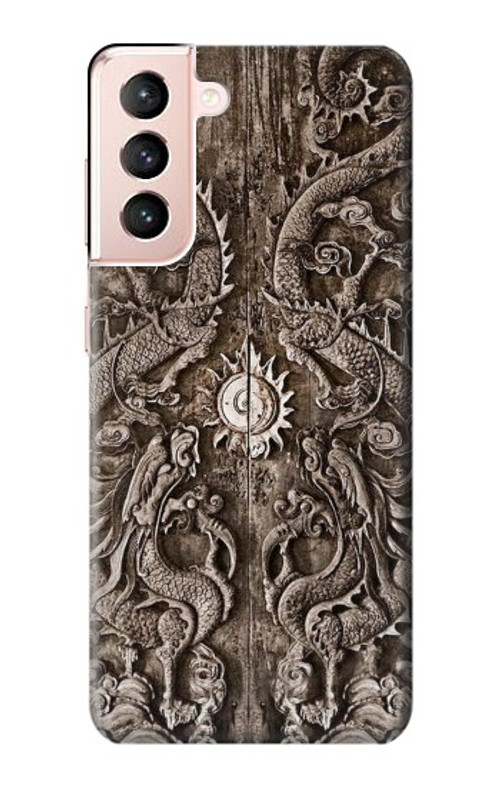 S3395 Dragon Door Case Cover Custodia per Samsung Galaxy S21 5G