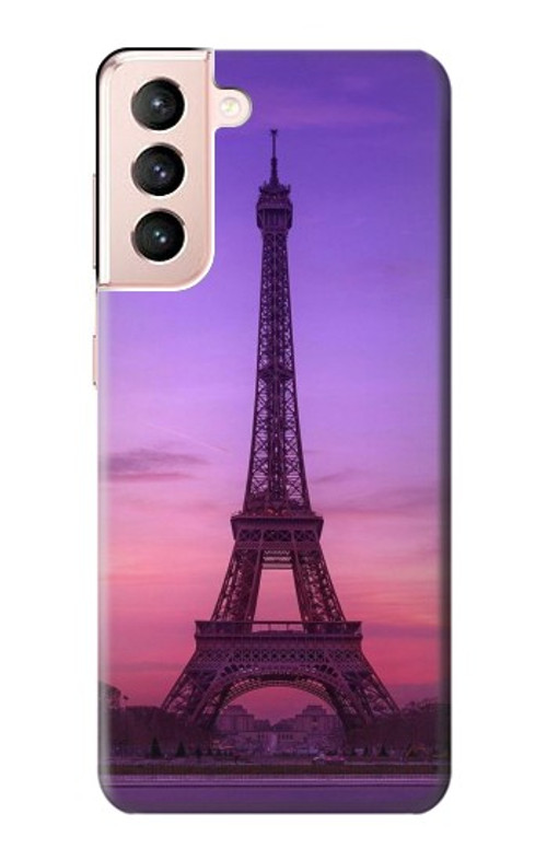S3447 Eiffel Paris Sunset Case Cover Custodia per Samsung Galaxy S21 5G