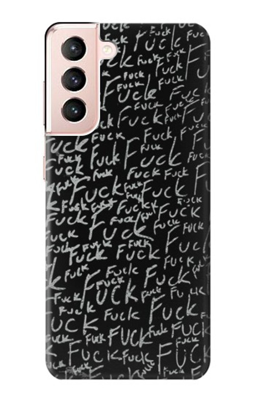 S3478 Funny Words Blackboard Case Cover Custodia per Samsung Galaxy S21 5G