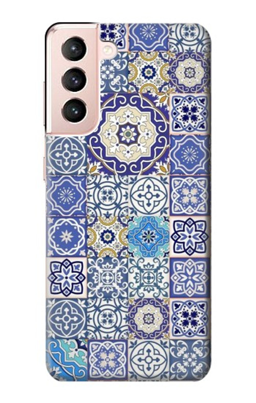 S3537 Moroccan Mosaic Pattern Case Cover Custodia per Samsung Galaxy S21 5G