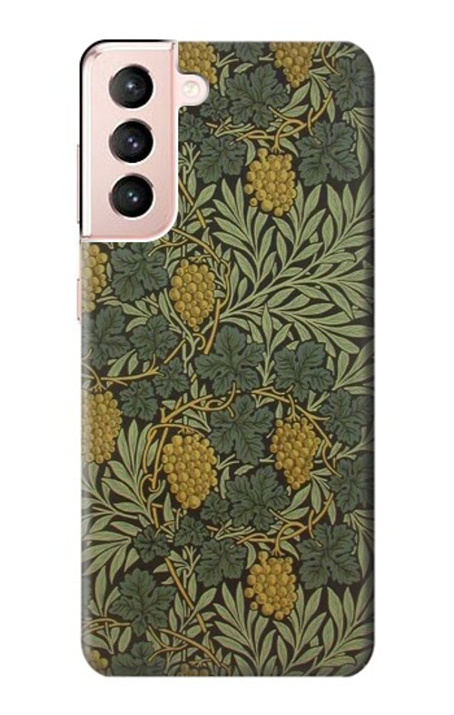 S3662 William Morris Vine Pattern Case Cover Custodia per Samsung Galaxy S21 5G