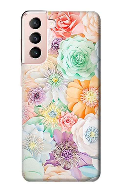S3705 Pastel Floral Flower Case Cover Custodia per Samsung Galaxy S21 5G