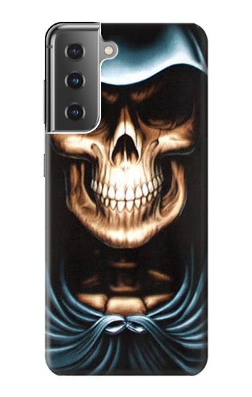 S0225 Skull Grim Reaper Case Cover Custodia per Samsung Galaxy S21 Plus 5G, Galaxy S21+ 5G