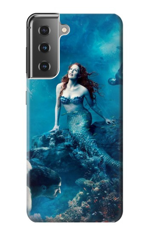 S0899 Mermaid Case Cover Custodia per Samsung Galaxy S21 Plus 5G, Galaxy S21+ 5G