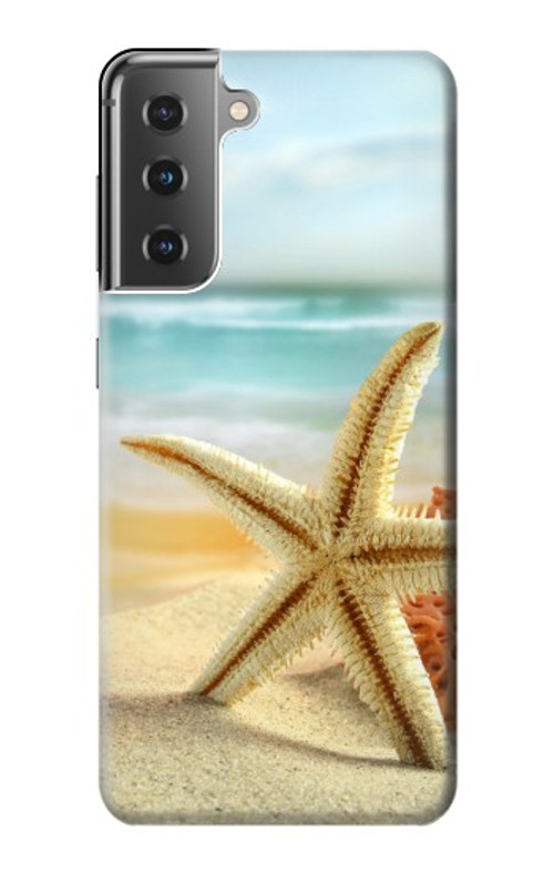 S1117 Starfish on the Beach Case Cover Custodia per Samsung Galaxy S21 Plus 5G, Galaxy S21+ 5G