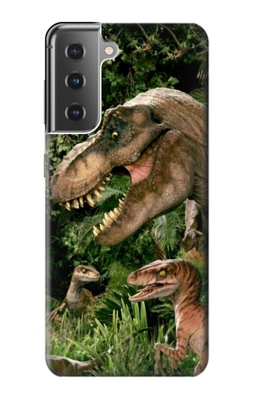 S1452 Trex Raptor Dinosaur Case Cover Custodia per Samsung Galaxy S21 Plus 5G, Galaxy S21+ 5G