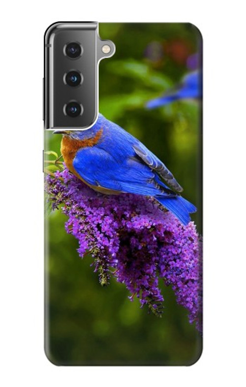 S1565 Bluebird of Happiness Blue Bird Case Cover Custodia per Samsung Galaxy S21 Plus 5G, Galaxy S21+ 5G