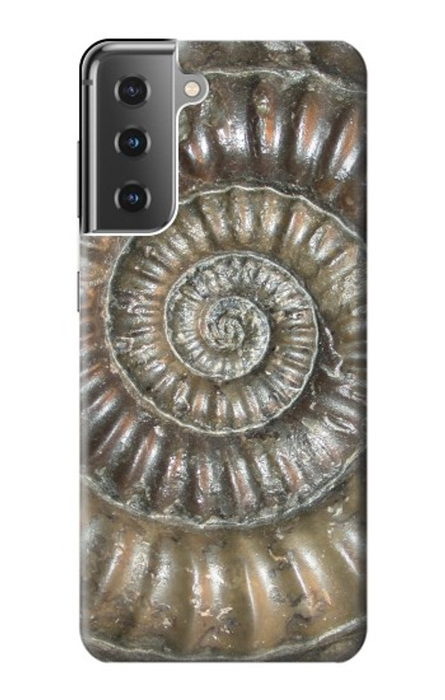 S1788 Ammonite Fossil Case Cover Custodia per Samsung Galaxy S21 Plus 5G, Galaxy S21+ 5G