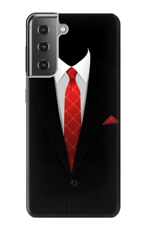 S1805 Black Suit Case Cover Custodia per Samsung Galaxy S21 Plus 5G, Galaxy S21+ 5G