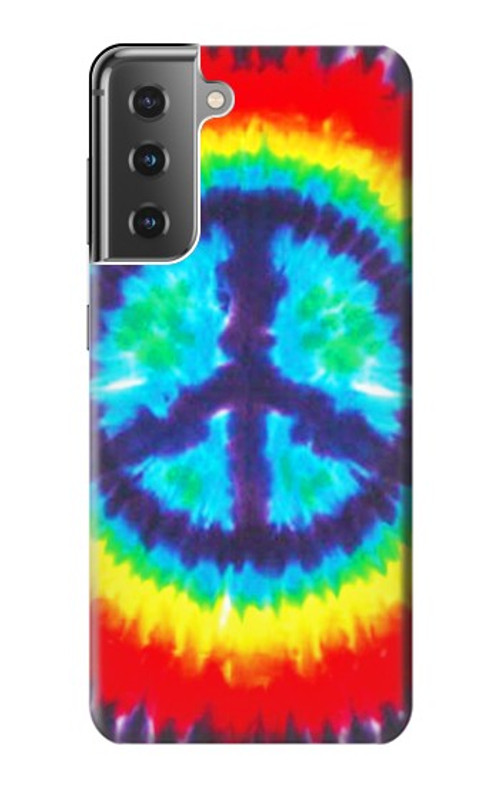 S1870 Tie Dye Peace Case Cover Custodia per Samsung Galaxy S21 Plus 5G, Galaxy S21+ 5G