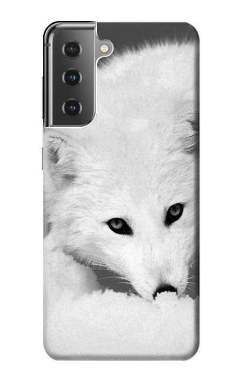 S2569 White Arctic Fox Case Cover Custodia per Samsung Galaxy S21 Plus 5G, Galaxy S21+ 5G