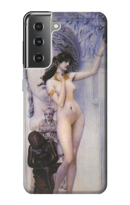 S3353 Gustav Klimt Allegory of Sculpture Case Cover Custodia per Samsung Galaxy S21 Plus 5G, Galaxy S21+ 5G