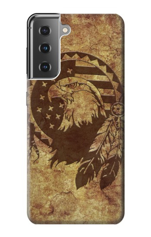 S3378 Native American Case Cover Custodia per Samsung Galaxy S21 Plus 5G, Galaxy S21+ 5G