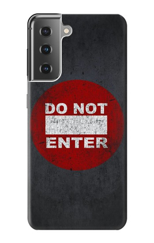 S3683 Do Not Enter Case Cover Custodia per Samsung Galaxy S21 Plus 5G, Galaxy S21+ 5G