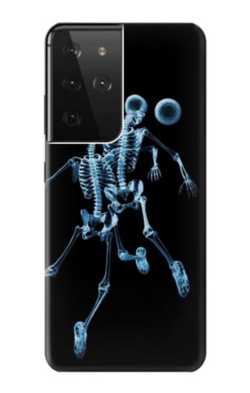 S1111 Soccer X-ray Case Cover Custodia per Samsung Galaxy S21 Ultra 5G