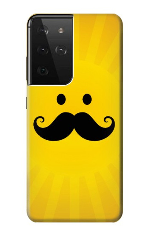 S1145 Yellow Mustache Sun Case Cover Custodia per Samsung Galaxy S21 Ultra 5G S1145 Yellow Mustache Sun Case Cover Custodia per Samsung Galaxy S21 Ultra 5G