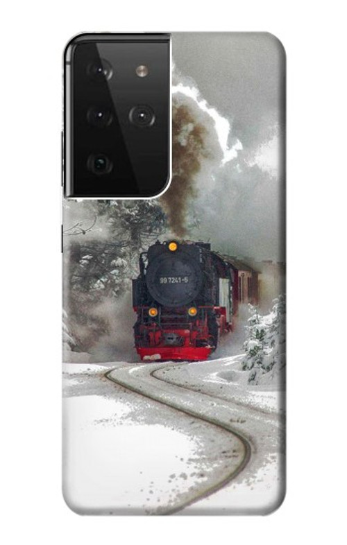 S1509 Steam Train Case Cover Custodia per Samsung Galaxy S21 Ultra 5G S1509 Steam Train Case Cover Custodia per Samsung Galaxy S21 Ultra 5G