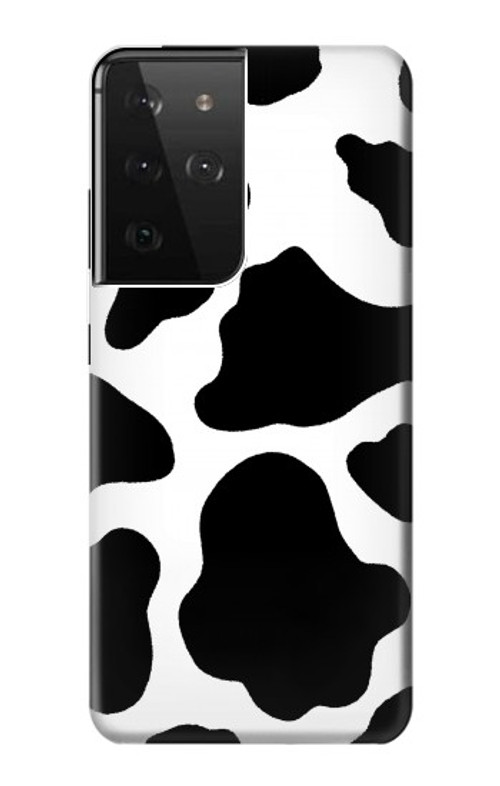 S2096 Seamless Cow Pattern Case Cover Custodia per Samsung Galaxy S21 Ultra 5G