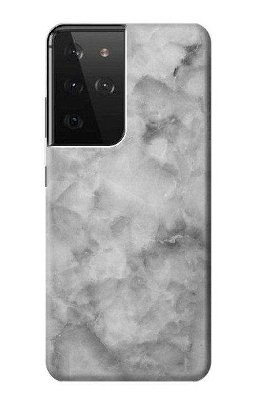 S2845 Gray Marble Texture Case Cover Custodia per Samsung Galaxy S21 Ultra 5G