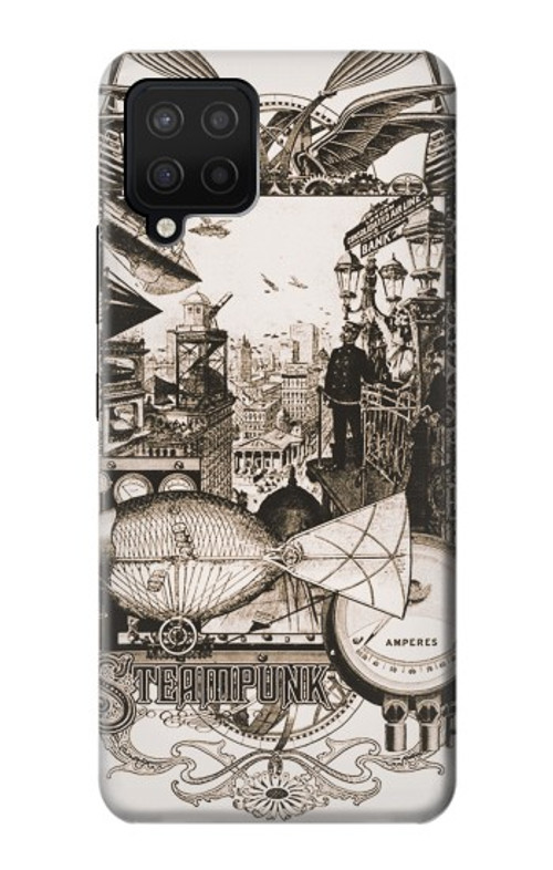 S1681 Steampunk Drawing Case Cover Custodia per Samsung Galaxy A12 S1681 Steampunk Drawing Case Cover Custodia per Samsung Galaxy A12