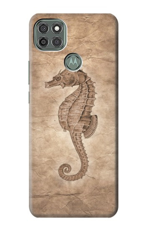 S3214 Seahorse Skeleton Fossil Case Cover Custodia per Motorola Moto G9 Power