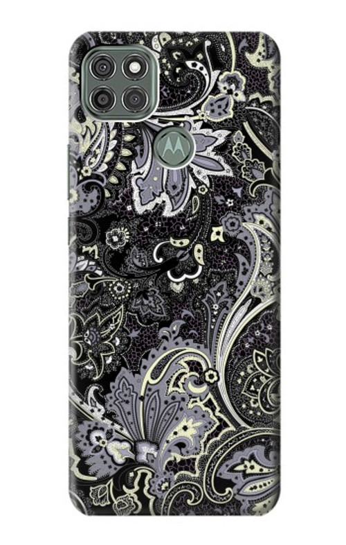 S3251 Batik Flower Pattern Case Cover Custodia per Motorola Moto G9 Power