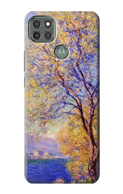 S3339 Claude Monet Antibes Seen from the Salis Gardens Case Cover Custodia per Motorola Moto G9 Power