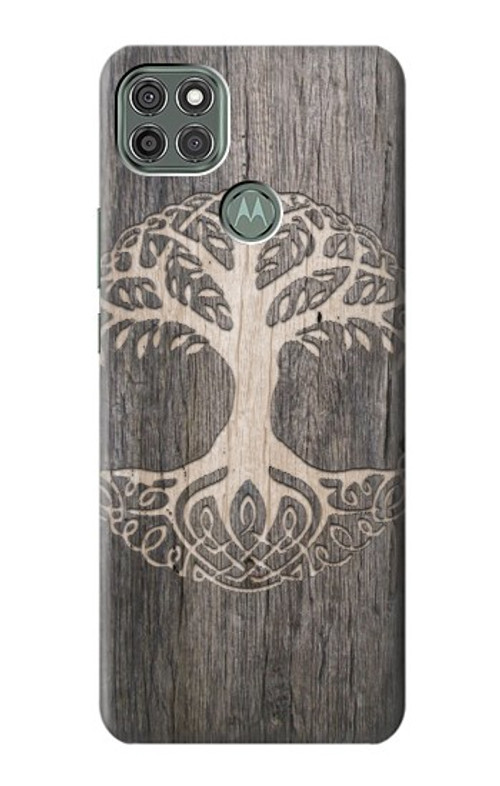 S3591 Viking Tree of Life Symbol Case Cover Custodia per Motorola Moto G9 Power