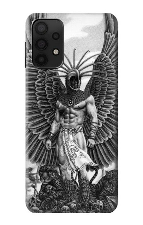 S1235 Aztec Warrior Case Cover Custodia per Samsung Galaxy A32 5G S1235 Aztec Warrior Case Cover Custodia per Samsung Galaxy A32 5G