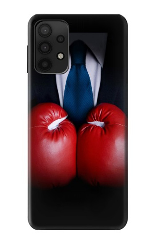 S2261 Businessman Black Suit With Boxing Gloves Case Cover Custodia per Samsung Galaxy A32 5G