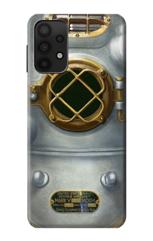 S2646 Vintage Deep Sea Diver Helmet Case Cover Custodia per Samsung Galaxy A32 5G