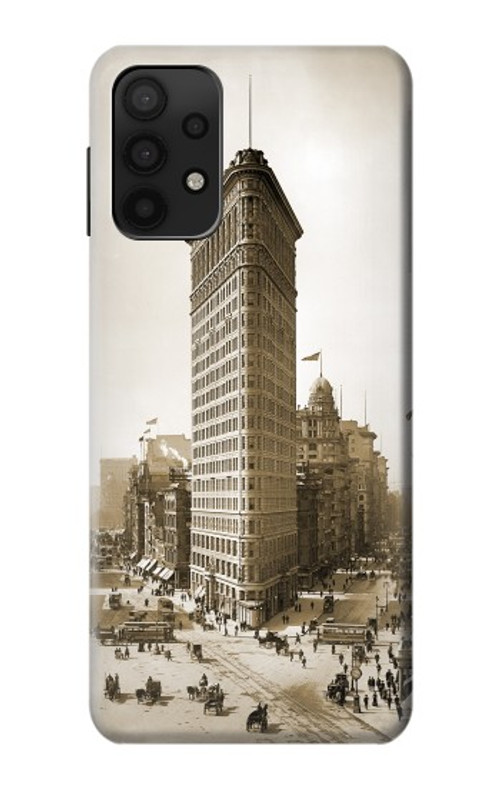 S3046 Old New York Flatiron Building Case Cover Custodia per Samsung Galaxy A32 5G