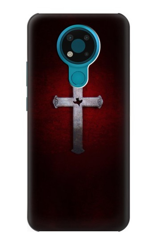 S3160 Christian Cross Case Cover Custodia per Nokia 3.4