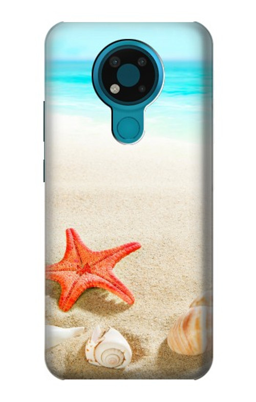 S3212 Sea Shells Starfish Beach Case Cover Custodia per Nokia 3.4