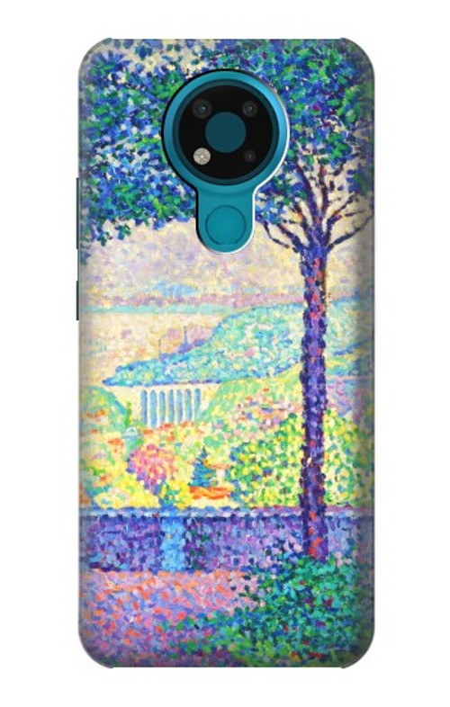 S3349 Paul Signac Terrace of Meudon Case Cover Custodia per Nokia 3.4