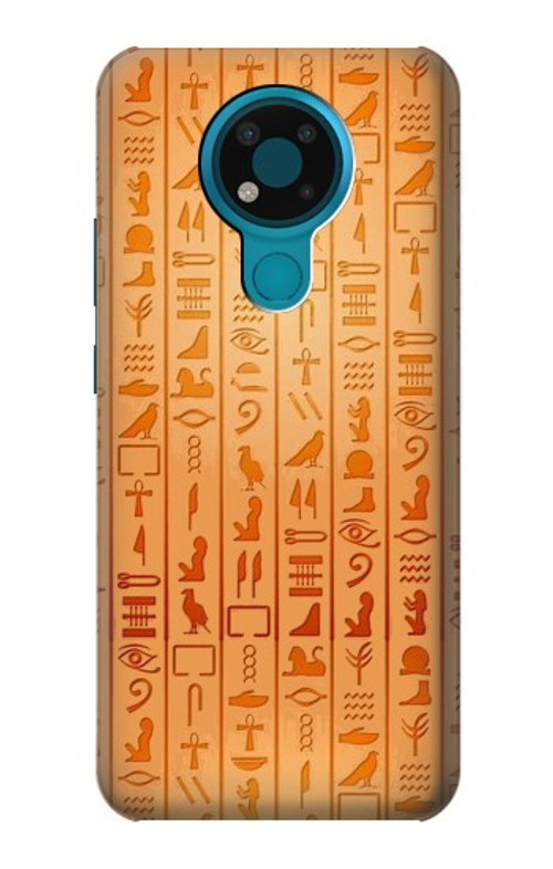 S3440 Egyptian Hieroglyphs Case Cover Custodia per Nokia 3.4