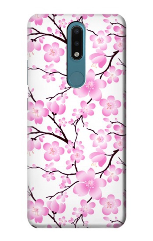 S1972 Sakura Cherry Blossoms Case Cover Custodia per Nokia 2.4