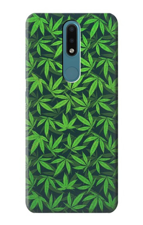 S2666 Marijuana Pattern Case Cover Custodia per Nokia 2.4
