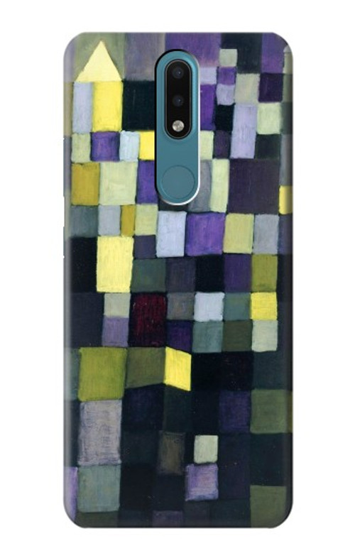 S3340 Paul Klee Architecture Case Cover Custodia per Nokia 2.4