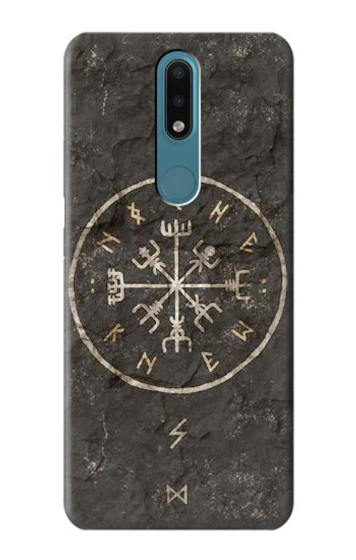 S3413 Norse Ancient Viking Symbol Case Cover Custodia per Nokia 2.4