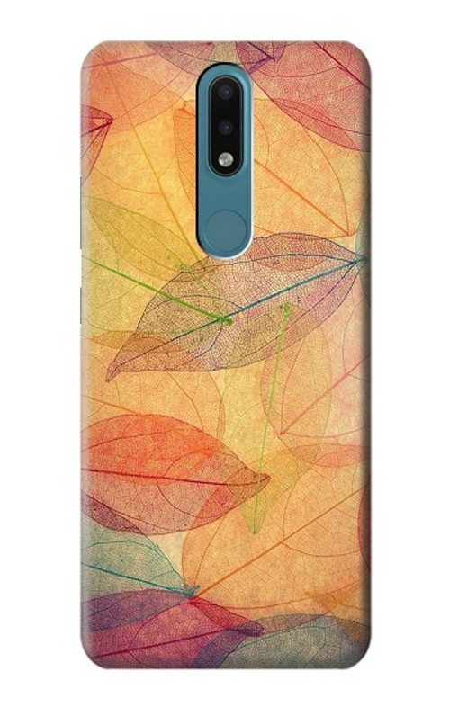 S3686 Fall Season Leaf Autumn Case Cover Custodia per Nokia 2.4