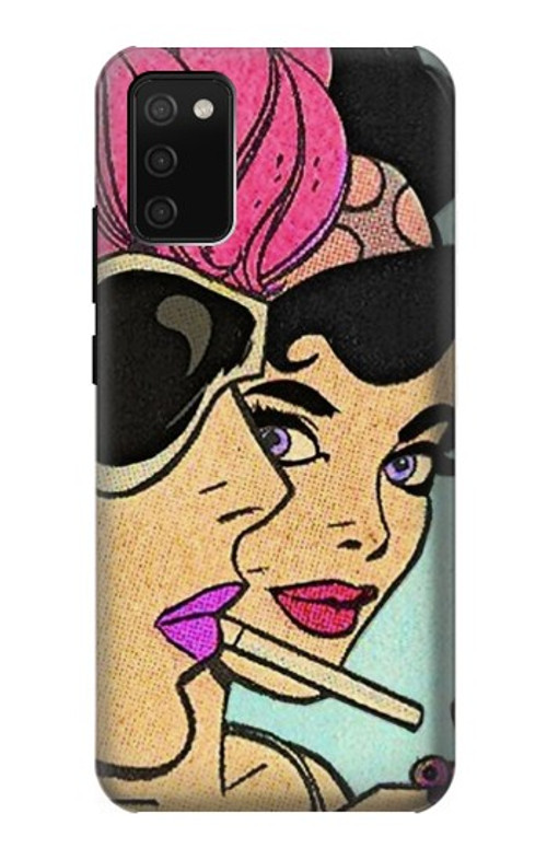 S3171 Girls Pop Art Case Cover Custodia per Samsung Galaxy A02s, Galaxy M02s S3171 Girls Pop Art Case Cover Custodia per Samsung Galaxy A02s, Galaxy M02s