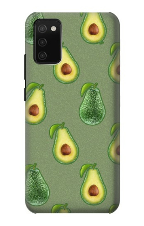 S3285 Avocado Fruit Pattern Case Cover Custodia per Samsung Galaxy A02s, Galaxy M02s