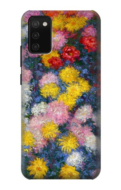S3342 Claude Monet Chrysanthemums Case Cover Custodia per Samsung Galaxy A02s, Galaxy M02s S3342 Claude Monet Chrysanthemums Case Cover Custodia per Samsung Galaxy A02s, Galaxy M02s