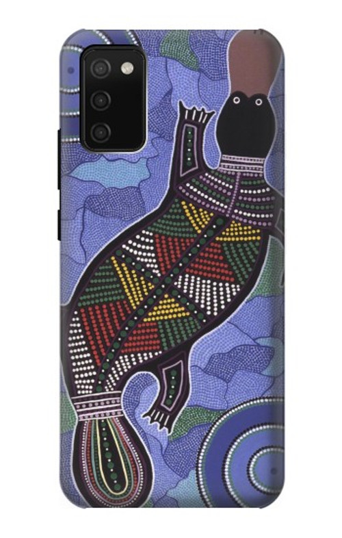 S3387 Platypus Australian Aboriginal Art Case Cover Custodia per Samsung Galaxy A02s, Galaxy M02s S3387 Platypus Australian Aboriginal Art Case Cover Custodia per Samsung Galaxy A02s, Galaxy M02s