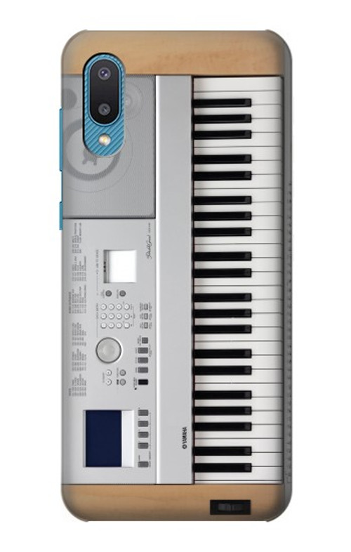 S0891 Keyboard Digital Piano Case Cover Custodia per Samsung Galaxy A04, Galaxy A02, M02