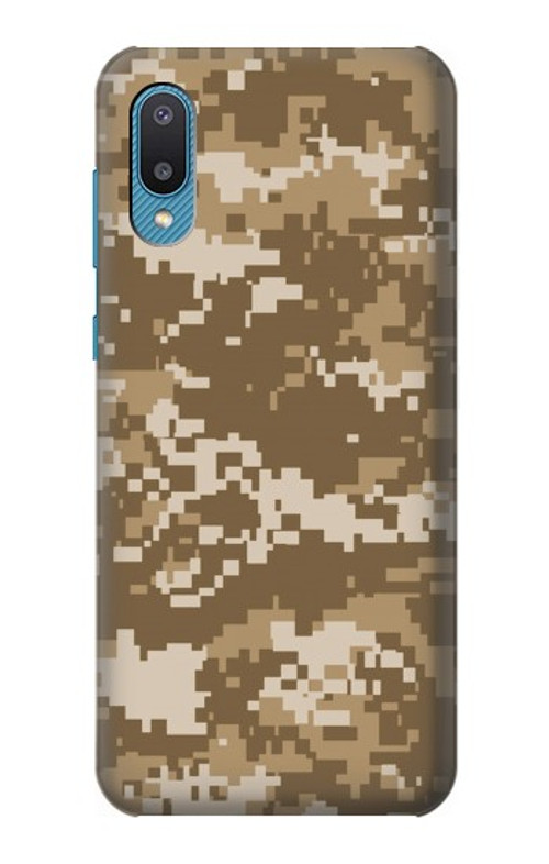 S3294 Army Desert Tan Coyote Camo Camouflage Case Cover Custodia per Samsung Galaxy A04, Galaxy A02, M02