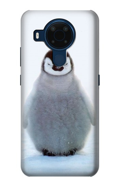 S1075 Penguin Ice Case Cover Custodia per Nokia 5.4